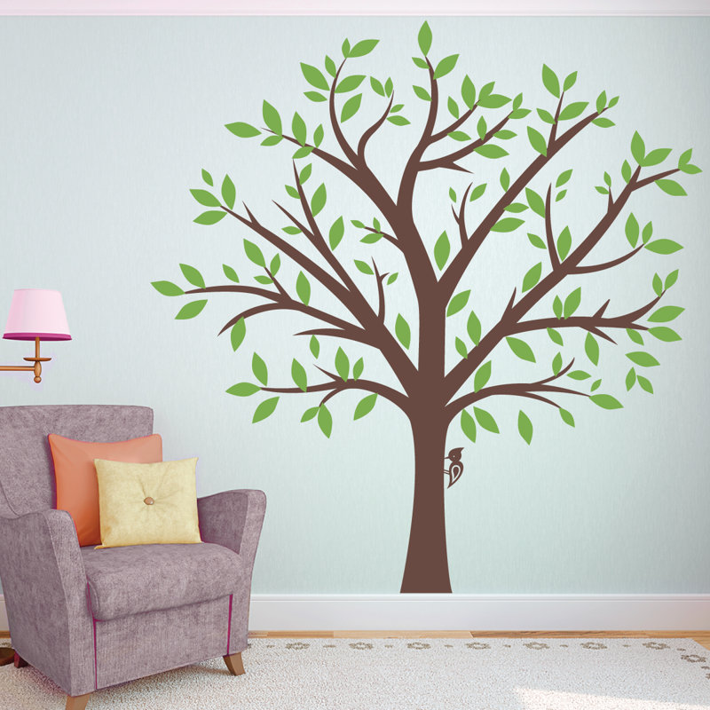 Wallums Wall Decor Large Family Tree Wall Decal & Reviews Wayfair